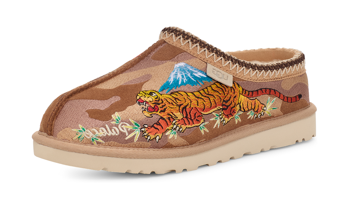 UGG Tasman Slipper Palace Chestnut Camo (1172070-CTCM) – Seitenansicht außen andere Seite | Rarus