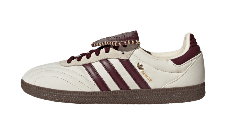 adidas Samba LT Cream White Maroon (IH9045) – Seitenansicht außen | Rarus