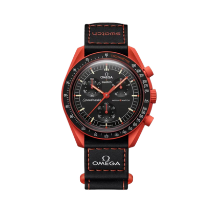 Swatch x Omega Moonswatch Mission On Earth Lava