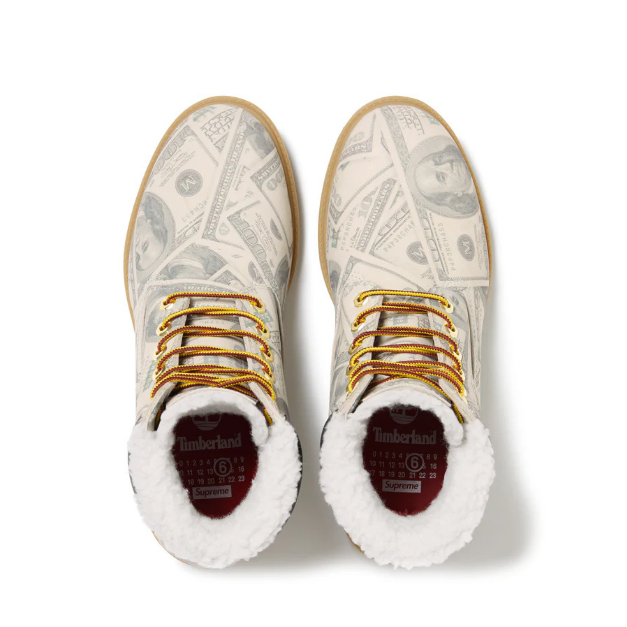 Supreme x MM6 Maison Margiela Timberland - TIMB-6PWBSXMM-BBROWN