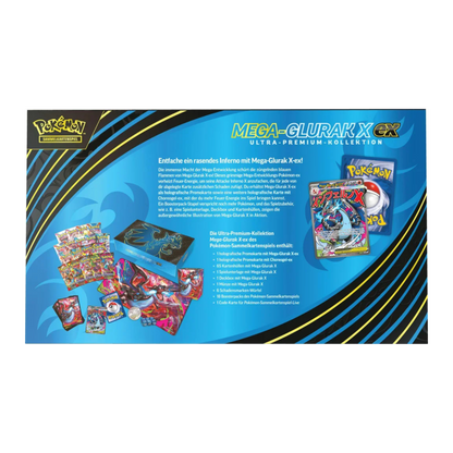 Pokémon Ultra Premium Kollektion Mega Glurak X-ex Fatale Flammen