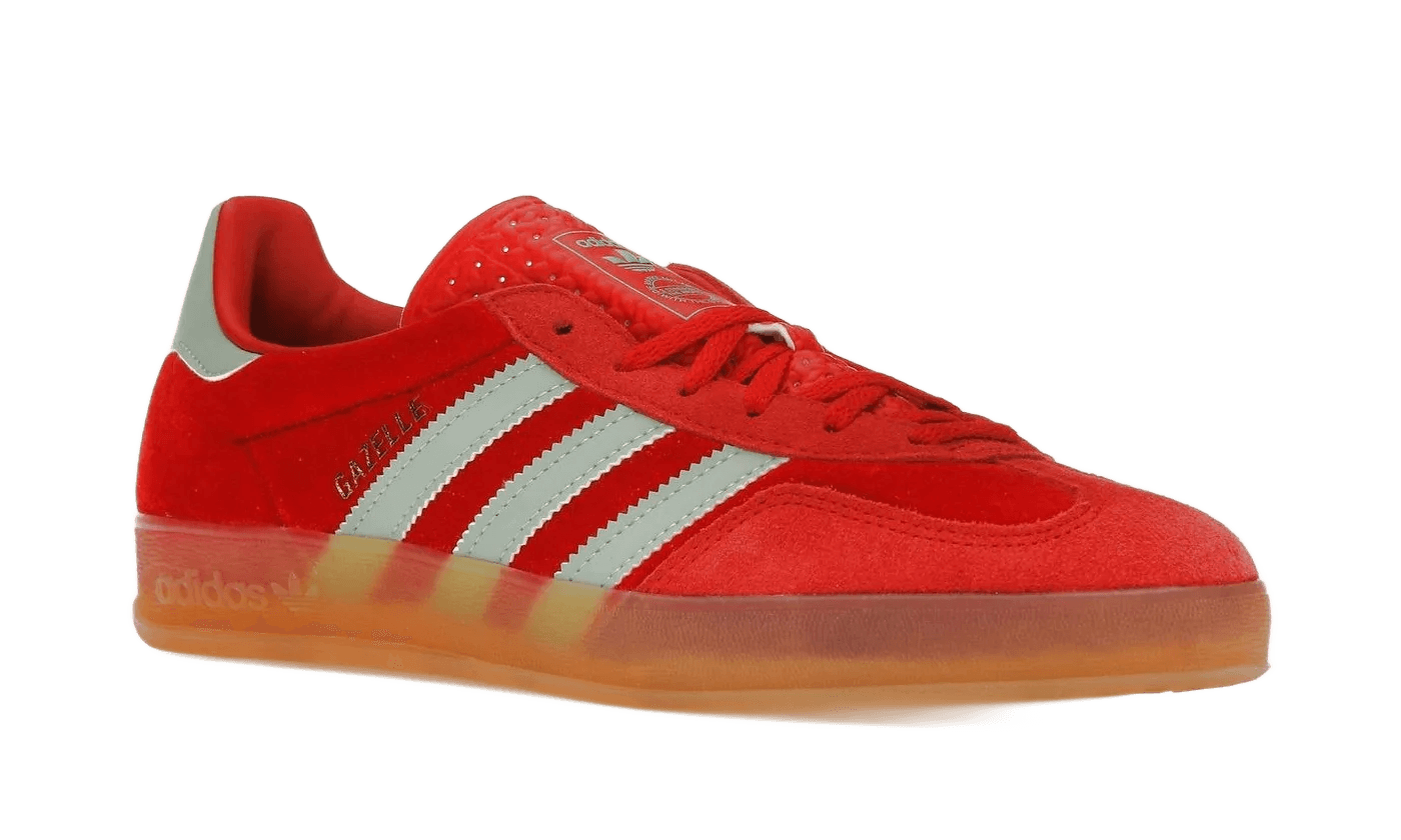 Adidas Gazelle Indoor Better Scarlet Hazy Green - IG6786