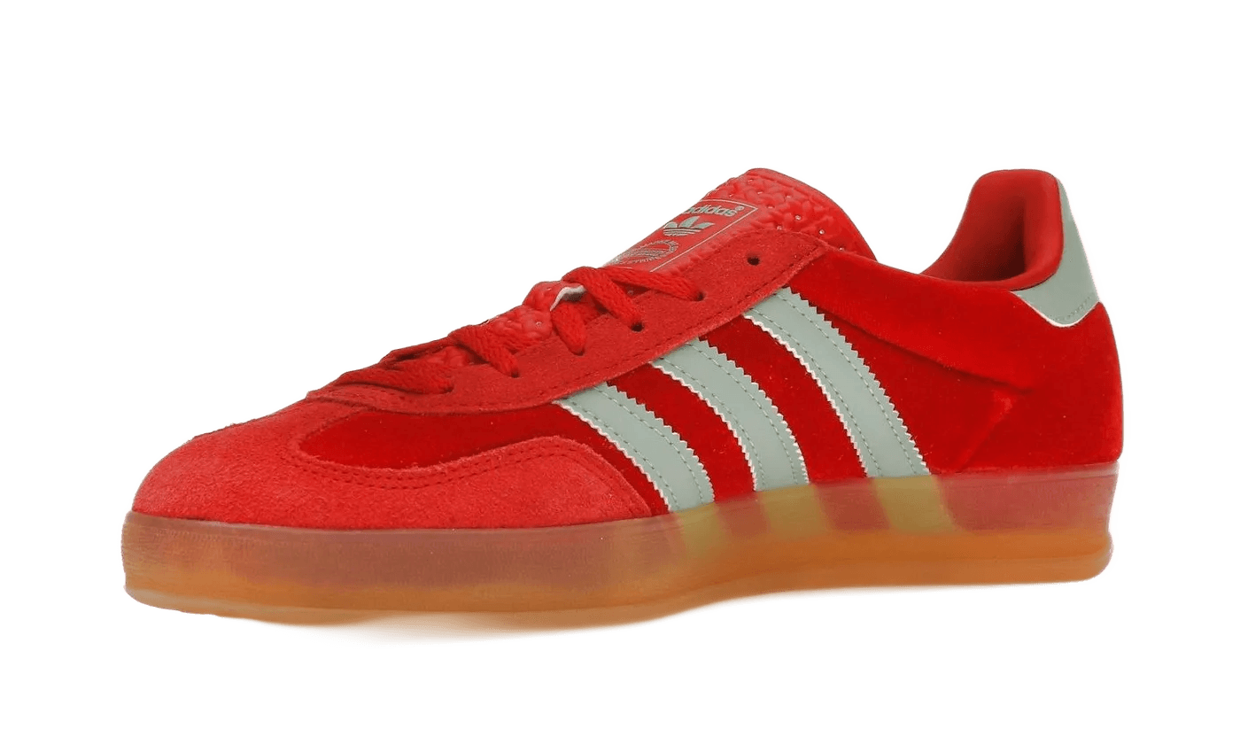 Adidas Gazelle Indoor Better Scarlet Hazy Green - IG6786