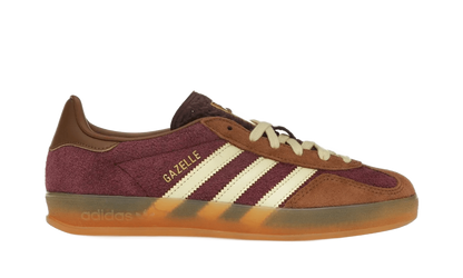Adidas Gazelle Indoor Maroon Almost Yellow - JI0324
