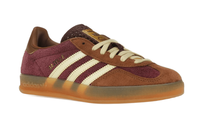 Adidas Gazelle Indoor Maroon Almost Yellow - JI0324