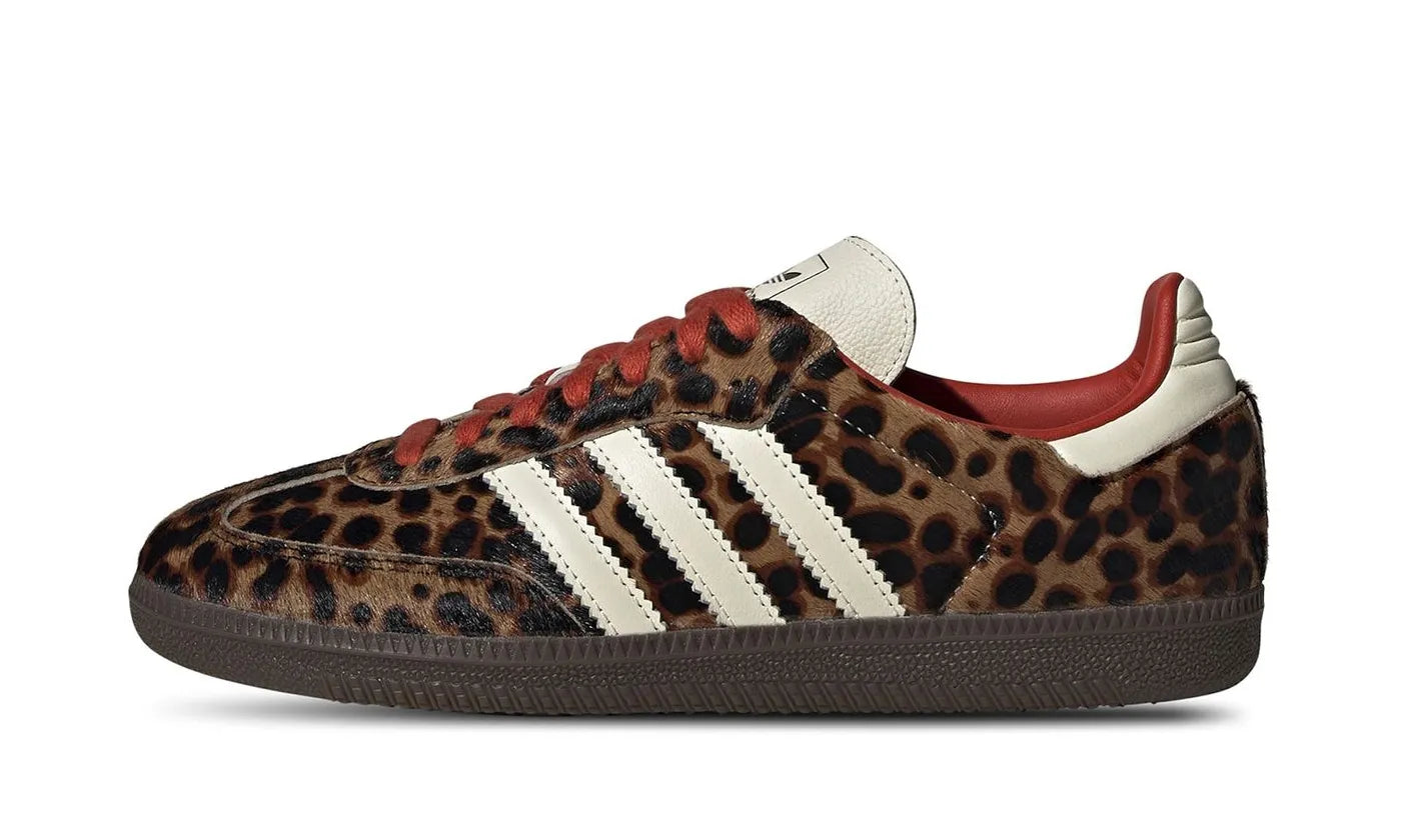 Adidas Samba OG Preloved Red Leopard - JI2734