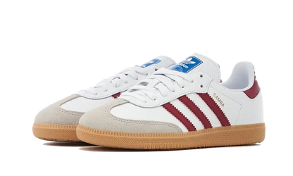 Adidas Adidas Samba OG White Burgundy Gum - IF3813