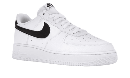 Nike Air Force 1 Low '07 White Black Pebbled Leather - CT2302-100