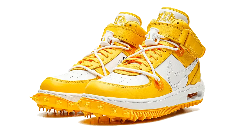 Air Force 1 Mid SP Off-White Varsity Maize - DR0500-101