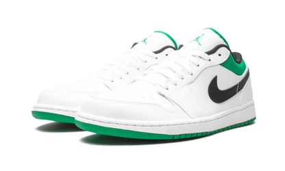 Air Jordan Air Jordan 1 Low White Lucky Green Black - 553558-129 / 553560-065