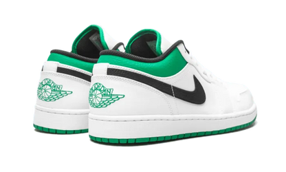 Air Jordan Air Jordan 1 Low White Lucky Green Black - 553558-129 / 553560-065