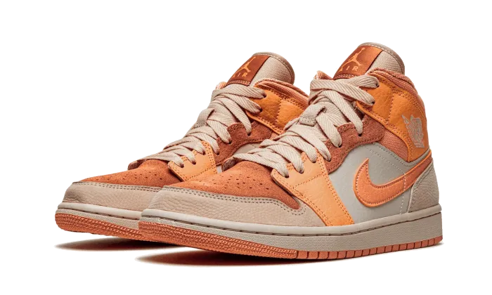 Air Jordan Air Jordan 1 Mid Apricot Orange - DH4270-800