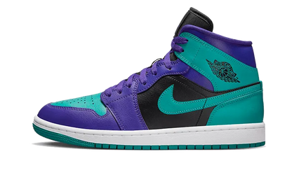 Air Jordan Air Jordan 1 Mid Black Grape - BQ6472-502