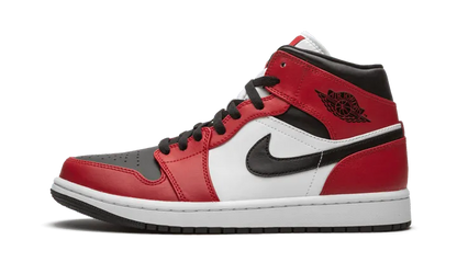 Air Jordan Air Jordan 1 Mid Chicago Black Toe - 554724-069 / 554725-069