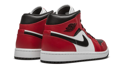 Air Jordan Air Jordan 1 Mid Chicago Black Toe - 554724-069 / 554725-069