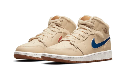 Air Jordan Air Jordan 1 Mid Fleece Pearl White - DO2207-264