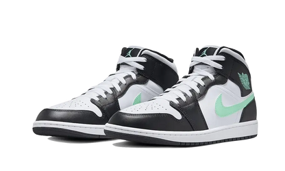 Air Jordan 1 Mid Green Glow  - DQ8426-103 / DQ8423-103