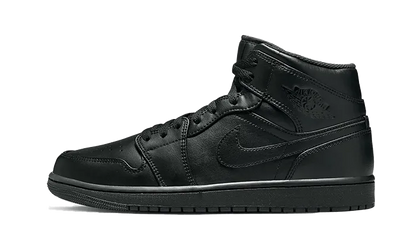Air Jordan Air Jordan 1 Mid Triple Black (2022) - 554724-093 / 554725-093