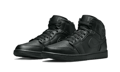 Air Jordan Air Jordan 1 Mid Triple Black (2022) - 554724-093 / 554725-093