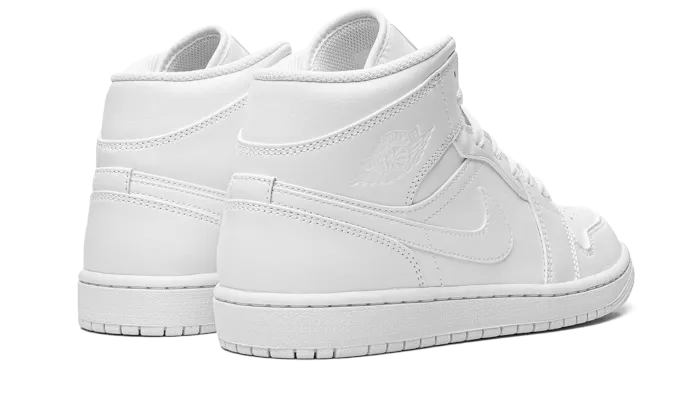 Air Jordan Air Jordan 1 Mid Triple White (2022) - 554724-136