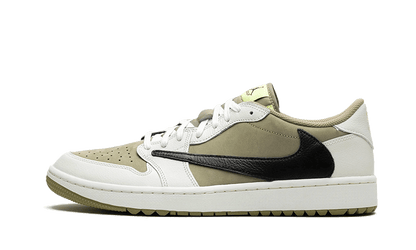 Air Jordan Air Jordan 1 Retro Low Golf Travis Scott Neutral Olive - FZ3124-200