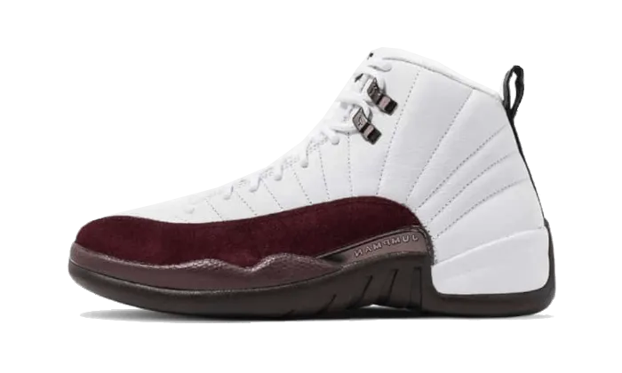 Air Jordan Air Jordan 12 Retro SP A Ma Maniére White Burgundy Crush - DV6989-100