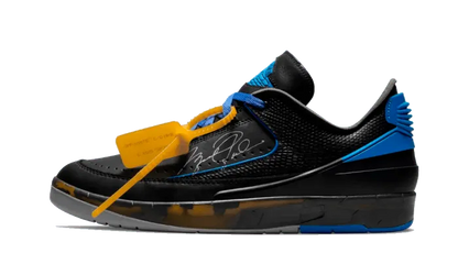 Air Jordan Air Jordan 2 Retro Low SP Off-White Black Blue - DJ4375-004