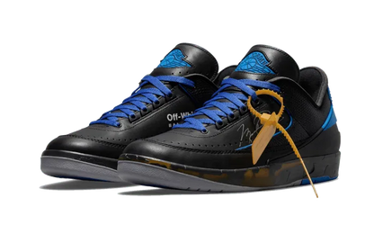 Air Jordan Air Jordan 2 Retro Low SP Off-White Black Blue - DJ4375-004
