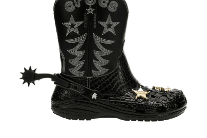 Crocs Classic Cowboy Boot Black - 208695-001