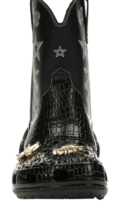 Crocs Classic Cowboy Boot Black - 208695-001