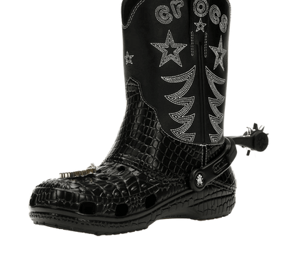 Crocs Classic Cowboy Boot Black - 208695-001