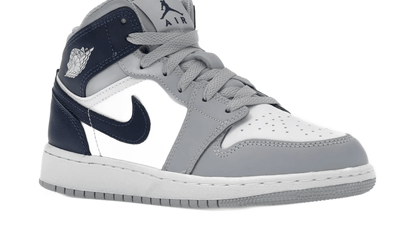 Air Jordan Air Jordan 1 Mid Wolf Grey Midnight Navy - DQ8423-104 / DQ8426-104