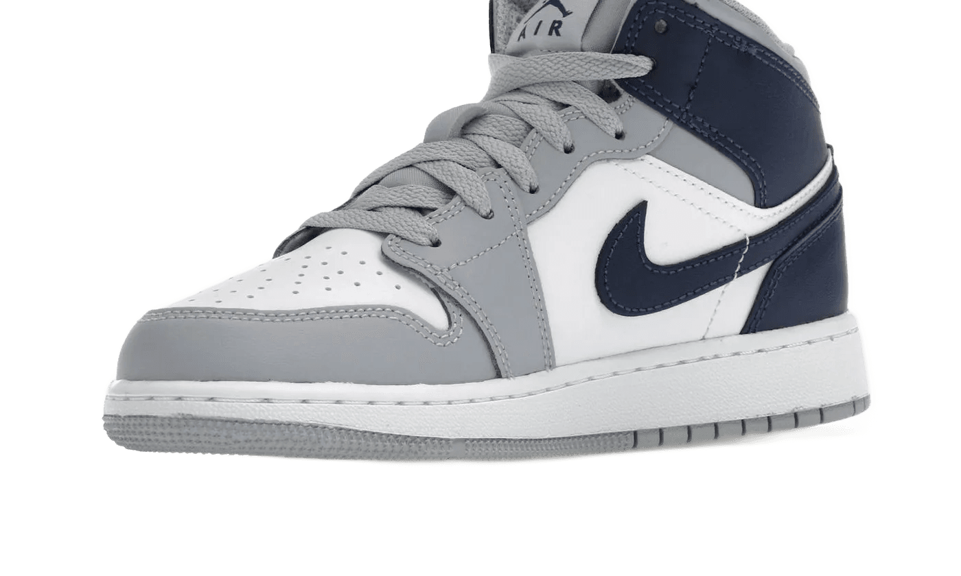 Air Jordan Air Jordan 1 Mid Wolf Grey Midnight Navy - DQ8423-104 / DQ8426-104