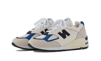 New Balance New Balance 990 v2 Made In USA White Blue - M990WB2