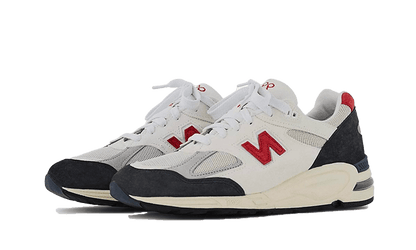 New Balance New Balance 990 V2 Made In USA Navy Sea Salt - M990TA2