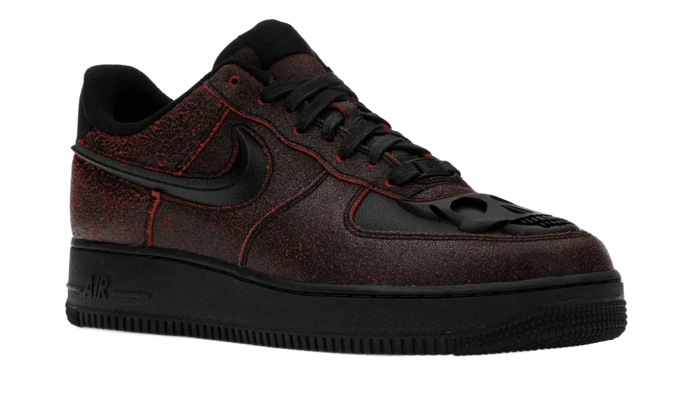 Nike Air Force 1 Low Retro QS Halloween Skull - HV2016-001