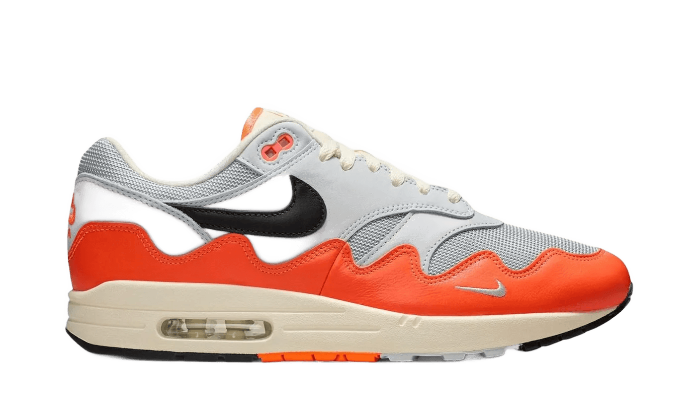 Air Max 1 Patta Waves Hyper Crimson Pure Platinum - II7055-800