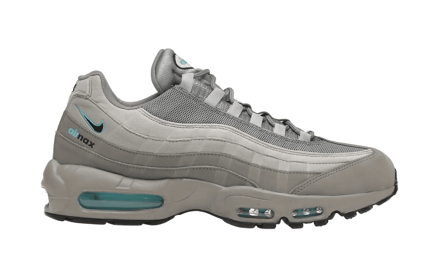 Nike Air Max 95 Retro Logo Grey Aqua - CV1635-001