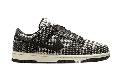 Nike Dunk Low Harris Tweed White Black Multi - HQ5036-901
