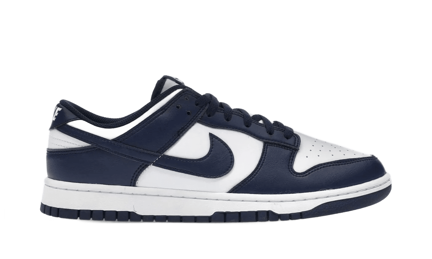 Nike Dunk Low White Midnight Navy - HF5441-107