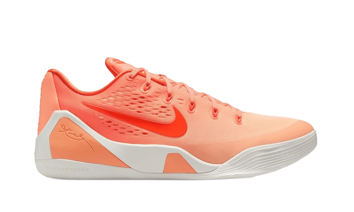 Nike Kobe 9 Low Protro Orange Frost Brilliant Orange Summit White Ice Peach - IM6119-800