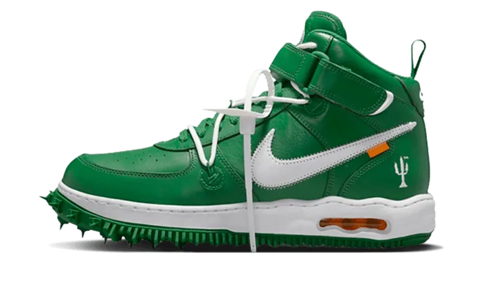 Nike Off-White Air Force 1 Mid SP Pine Green - DR0500-300