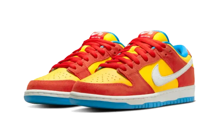 SB Dunk Low Pro Habanero Red (Bart Simpson) - BQ6817-602