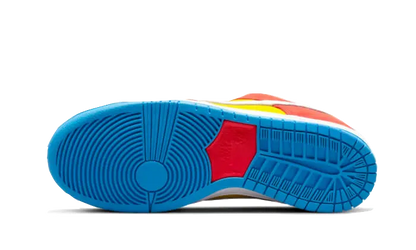 SB Dunk Low Pro Habanero Red (Bart Simpson) - BQ6817-602