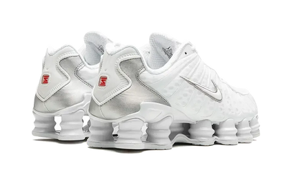 Shox TL White Metallic Silver Max Orange - AR3566-100