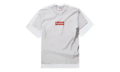 Supreme Supreme MM6 Maison Margiela Box Logo Tee White - SUP-MM6BOGOT-WHITE
